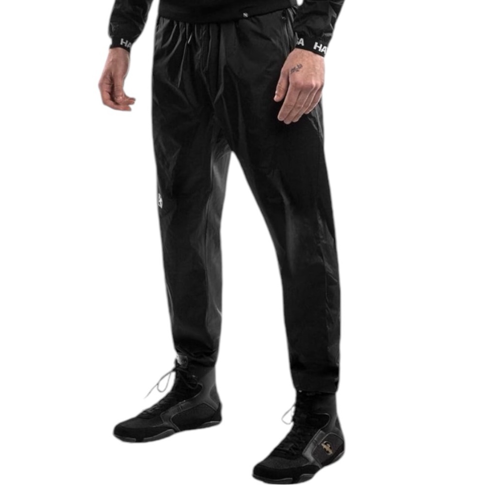 Hayabusa Pro Sauna Pants Mens‎ XL Black Fight Boxing Training Performance